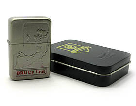 Запальничка бензинова, бронзова, у подарунковій упаковці