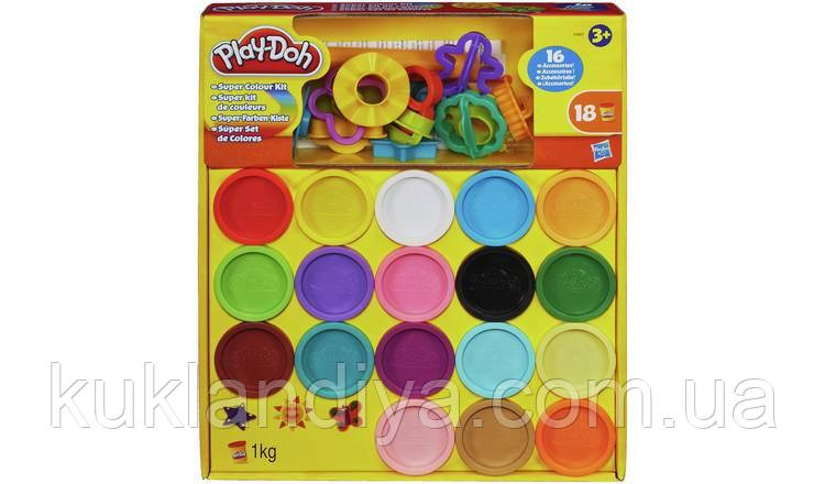 Play Doh Super Colour Kit Hasbro ID 145893350