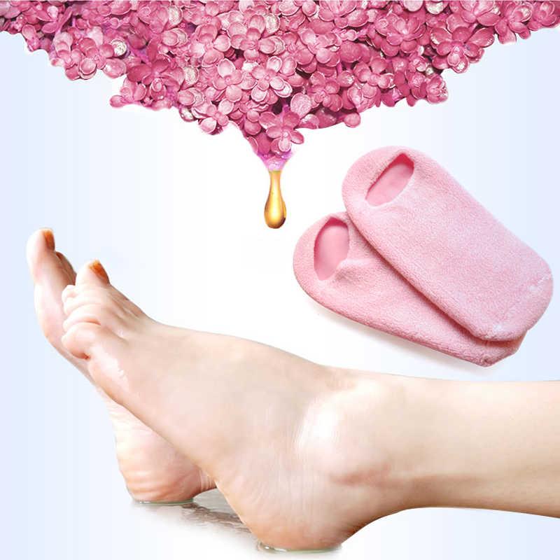 [ОПТ] Гелеві шкарпетки SPA Gel Socks для педикюру, зволожуючі, з маслом жожоба і вітамін Е.