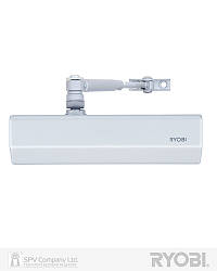 Доводчик накладного типу RYOBI 2000 D-2055V SILVER BC STD_ARM EN_3/4/5 до_100 кг 1250 мм FIRE