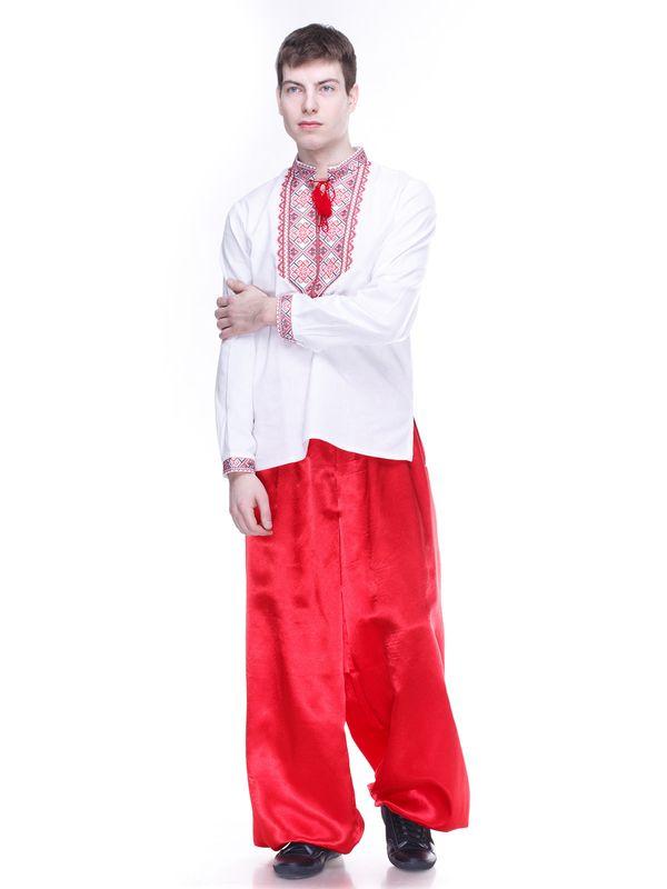 Козацькі шаровари чоловічі червоні