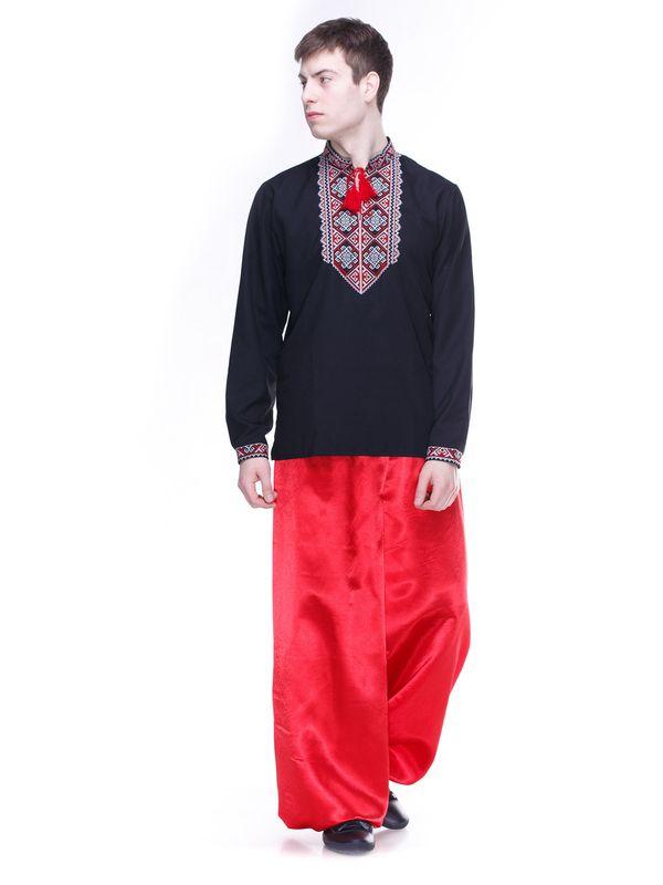 Козацькі шаровари чоловічі червоні