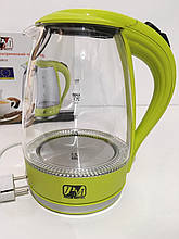 Скляний Чайник PROMOTEC PM-810 Green (6шт/ящ)