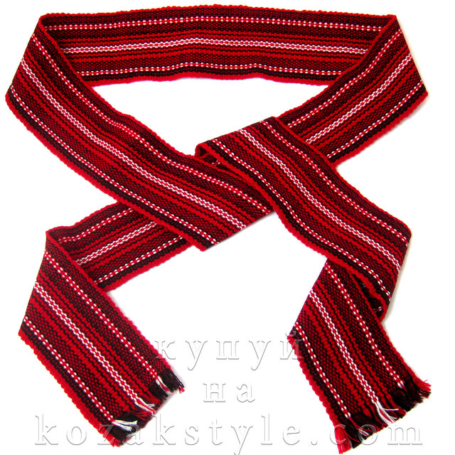 Пояс-крайка червона