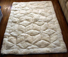 Купити килим з Альпака, м'які килими з білого хутра лами