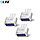 Адаптер OTG Type-C – USB. Перехідник для з'єднання Type-C OTG Adapter F7 Білий, фото 4