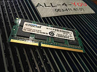 Оперативна пам`ять Crucial DDR3 8GB 1.35v/1,5v SO-DIMM PC3 10600S 1333mHz Intel/AMD