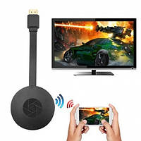 Медіаплеєр Full HD Google Chromecast для передавання зображення на TV (Wi-Fi/Bluetooth)