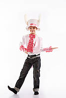 «Мартовский заяц» карнавальный костюм для мальчика на рост 130-140 см