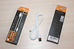 Кабель Remax Suji RC-134M microUsb White