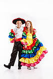 Мексиканка Національний костюм для дівчинки на зріст 130-140 см, фото 3