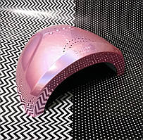 SUN UV LED Лампа Сан Ван 48W професійна лампа для сушіння нігтів хамелеон рожевий перли