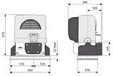 Автоматика для відкатних воріт CAME ВХ-74 стулка до 400 кг, фото 3