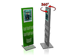 Стойка для рекламы А2 с карманами под буклеты Ташута  (21-61130 )