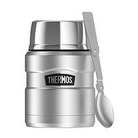 Термос для еды с ложкой Thermos Stainless King Food Flask,Stainless Steel, 470 мл (173025)