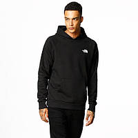 Кенгуру The North Face mini logo чорне Кофта з принтом Норз Фейс Худі TNF Світшот з капюшоном Ноз Фейс