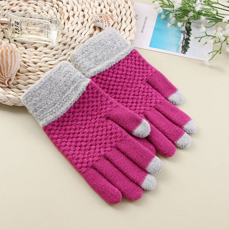 Рукавички для сенсорних екранів Touch Gloves Liberty crimson