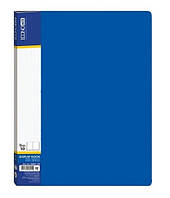 Папка з файлами А4 на 10шт Economix синя