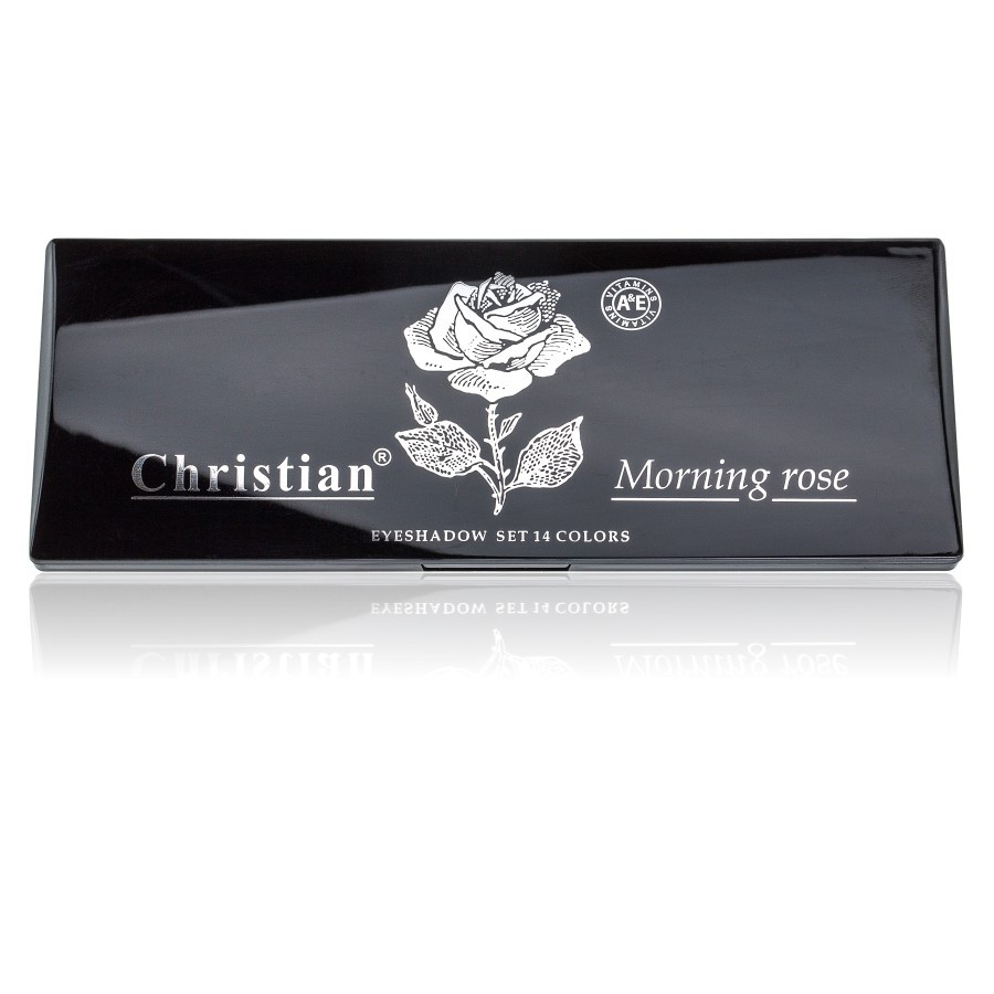 Палетка тіней для повік Morning rose Christian ES-514 № 02