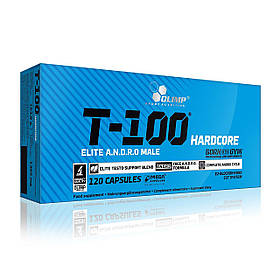 Стимулятор тестостерону Olimp T-100 Hardcore, 120 капсул