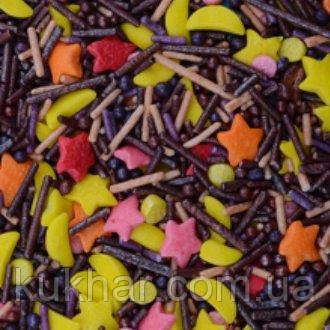 Посипка мікс "Зоряна ніч" №3, фото 1