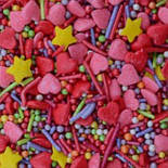 Посипка мікс "Феєрверк" 5г (уп.25шт), фото 3