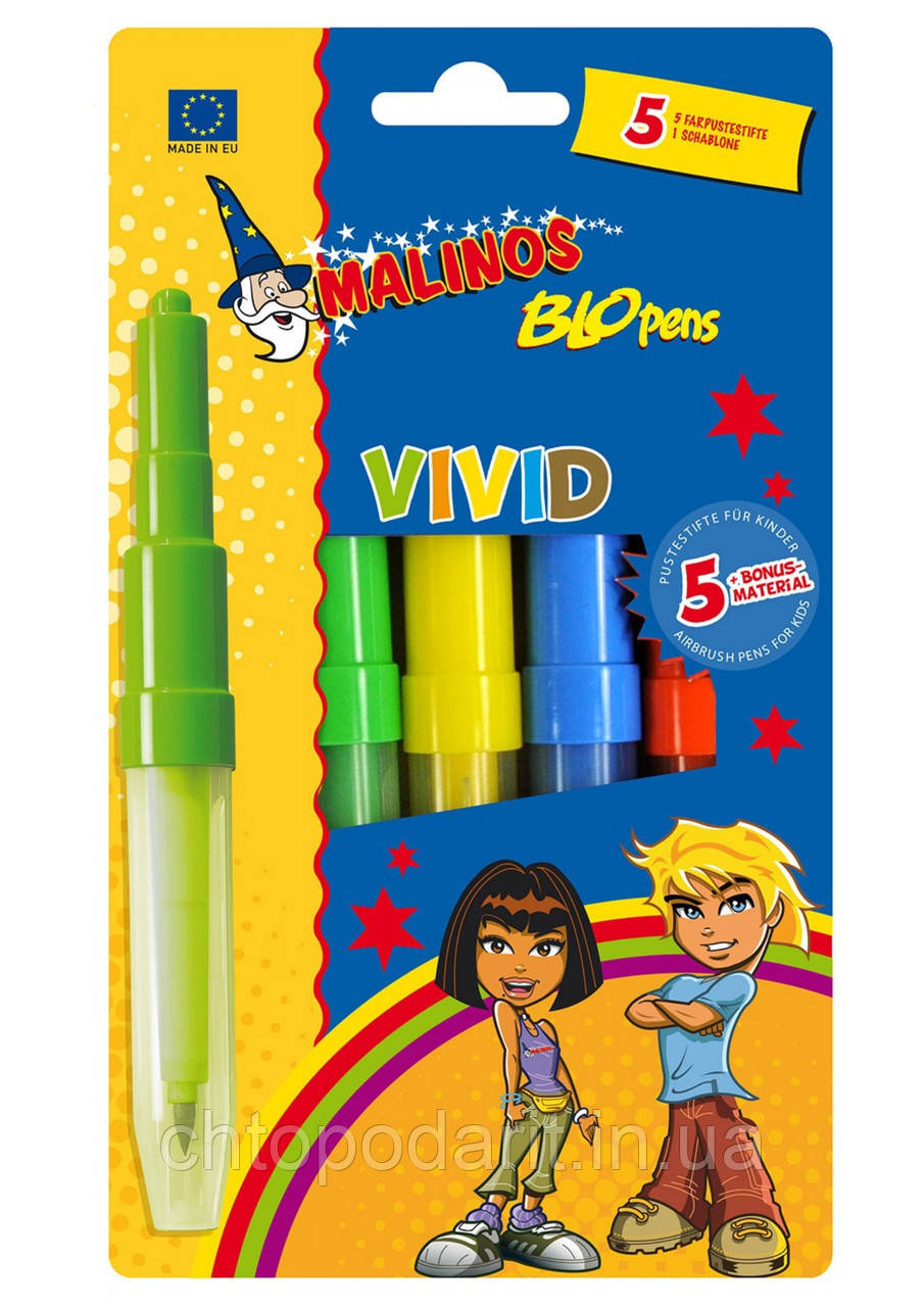 Фломастеры MALINOS Vivid Код 10-8038