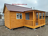 Дачні, садові, каркасні, збірні будиночки! Нові матеріали!, фото 3