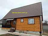 Дачний будиночок, каркасний, дерев'яний, фото 2
