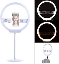 Кільцева beauty LED-лампа Yongnuo YN128 3200-5500K, фото 4