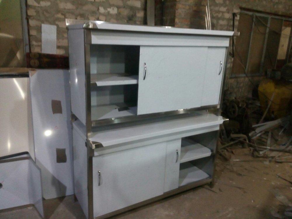 Стіл купе 1400х600х850 з нержавіючої сталі