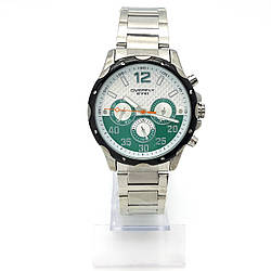 Годинник EYKI зі сріблястим браслетом, р.22 см, циферблат 41 мм