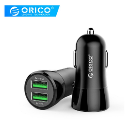 Автомобільний зарядний пристрій ORICO UPQ-2U на 2 USB