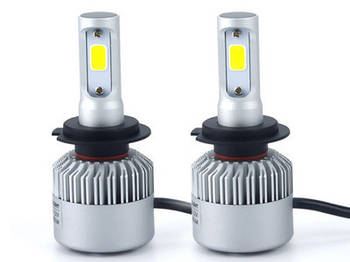 Комплект LED ламп YHKOMS H7 58 W 10000 LM 6500 К 12V з вентиляторами Head Light