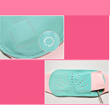 Стильний жіночий пояс 2в1 грілка-масажер "Eco-Obigriv Fitness-Vibro" з powerbank 5000 mAh, фото 3