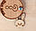 Заготівля для Бизиборда 4 шт Фігурки Мордочки Тварин Комплект Декор Деталі для Бізіборда, фото 3