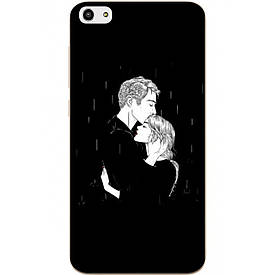 Чохол з картинкою силіконовий для ZTE Blade A522 Закохані