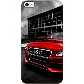 Чохол з картинкою силіконовий для ZTE Blade A522 Audi