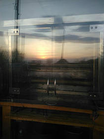 Загартоване скло в апарат Гриль за індивідуальним розміром 3