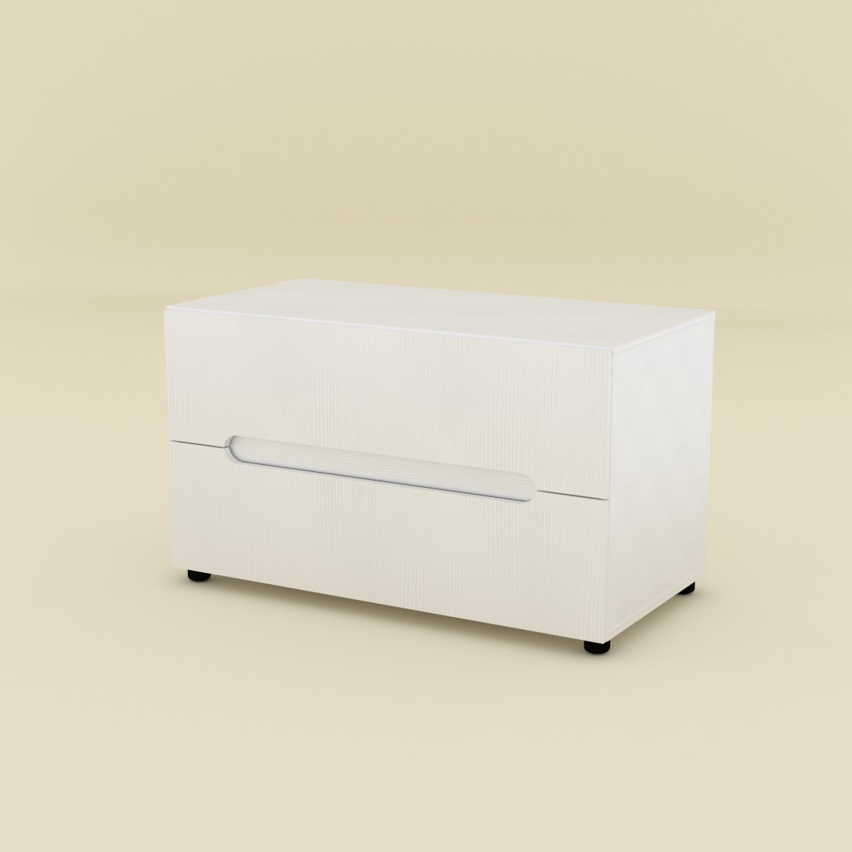 Тумба під ТВ МС-4 білий Компаніт (90х47х53 см), фото 1