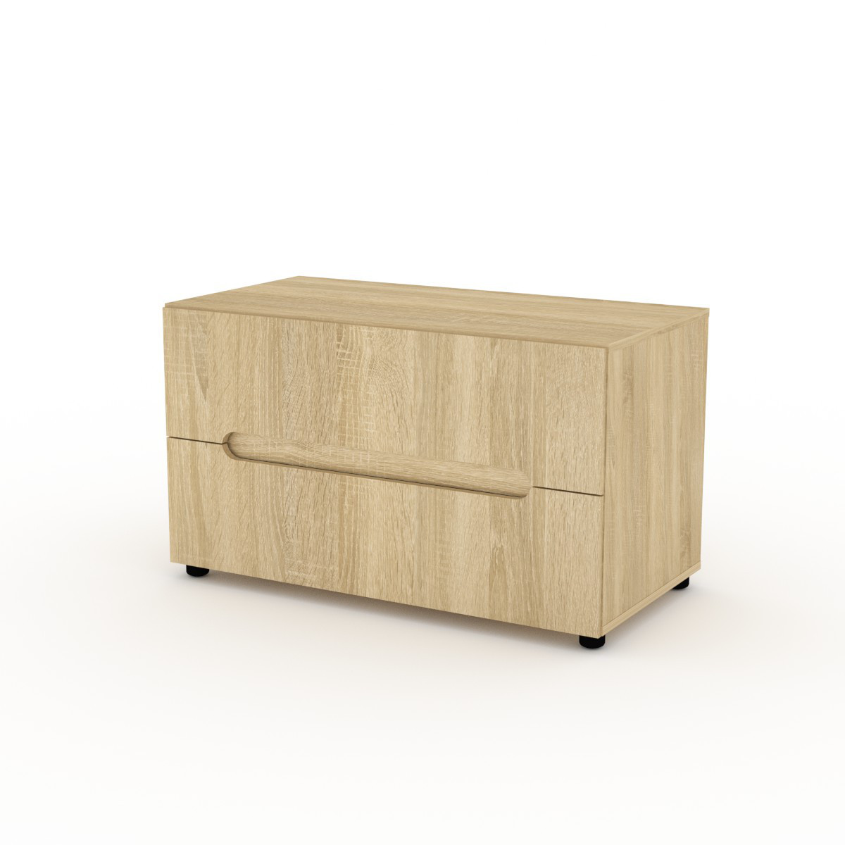 Тумба під ТВ МС-4 дуб сонома Компаніт (90х47х53 см), фото 1