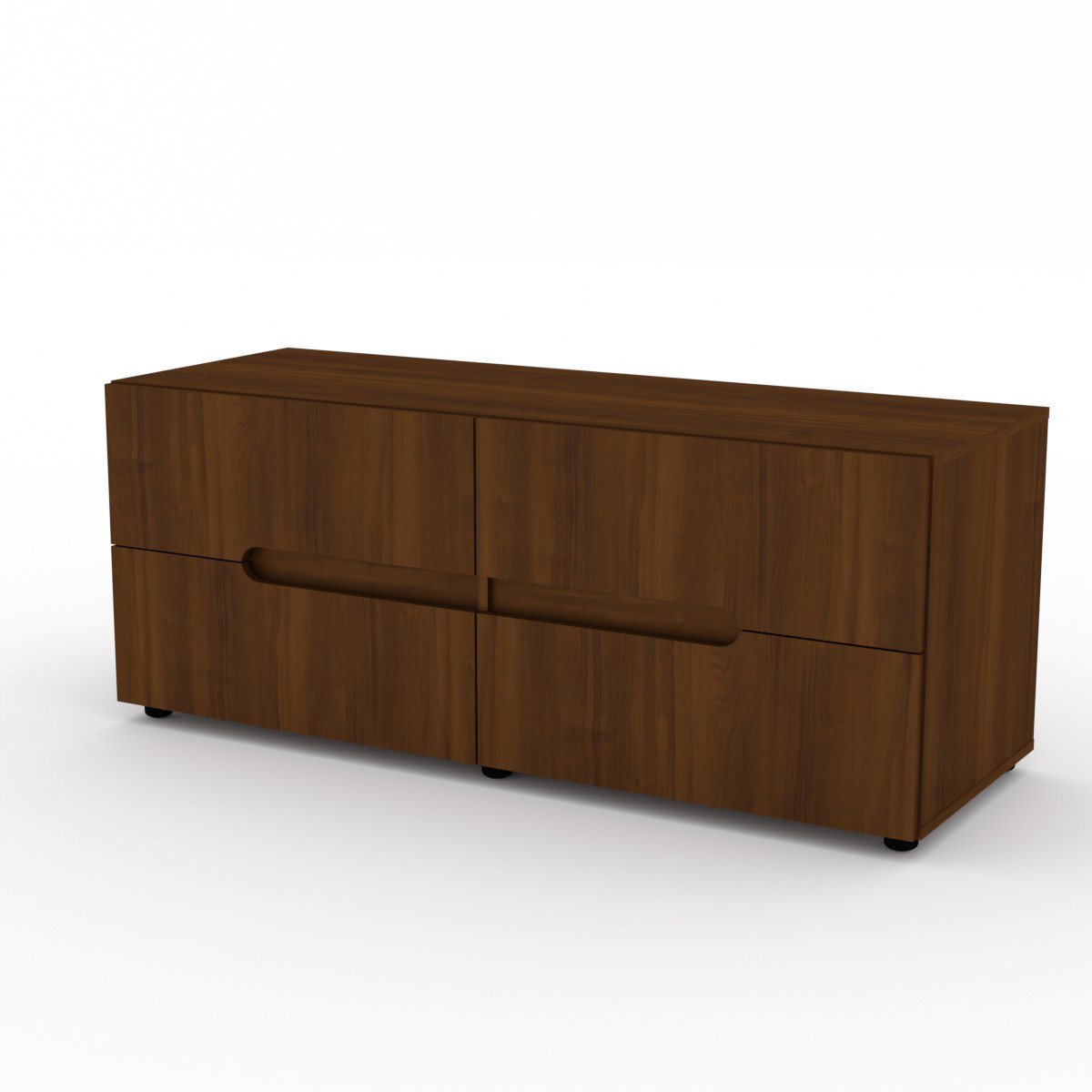 Тумба під ТВ МС-5 горіх екко Компаніт (130х47х53 см), фото 1