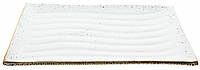 Тарелка мелкая прямоугольная 22,5х17,5 см, Кудамоно, Кантри, Белая в точку (Pro Ceramics)
