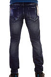 Джинси слім фіт чоловічі оптом Y-Two, фото 2