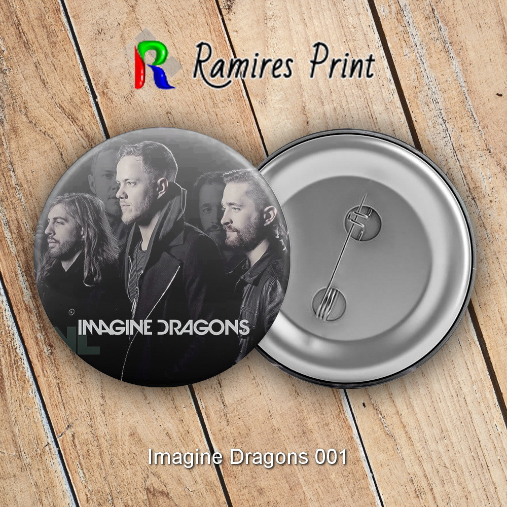 Значок 56 мм Imagine Dragons