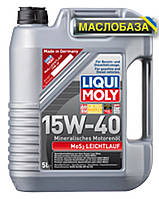 Liqui Moly Мінеральне моторне масло - MoS2 Leichtlauf SAE 15W-40 5 л.