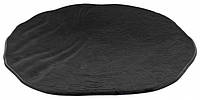 Тарелка мелкая 28,5 см, Черная (Pro Ceramics) Черный-мат
