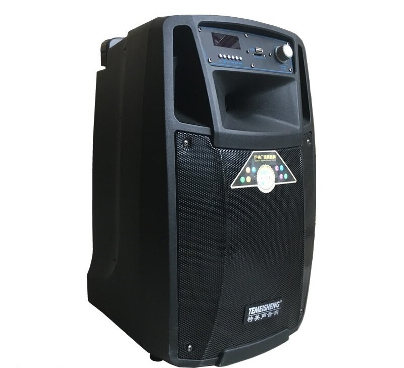 Акумуляторна колонка SL 10-01 з двома мікрофонами/120W (USB/Bluetooth/Пульт ДК), фото 1