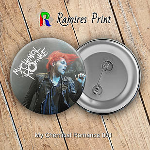 Значок 32 мм рок My Chemical Romance