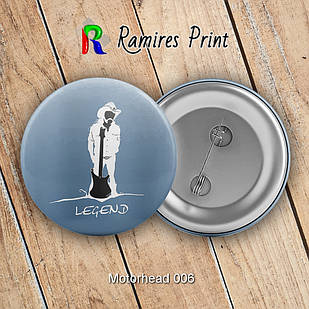 Значок 56 мм Motorhead 06